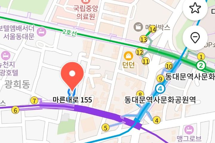 동대문역사역. 4인실. 15번째 이미지