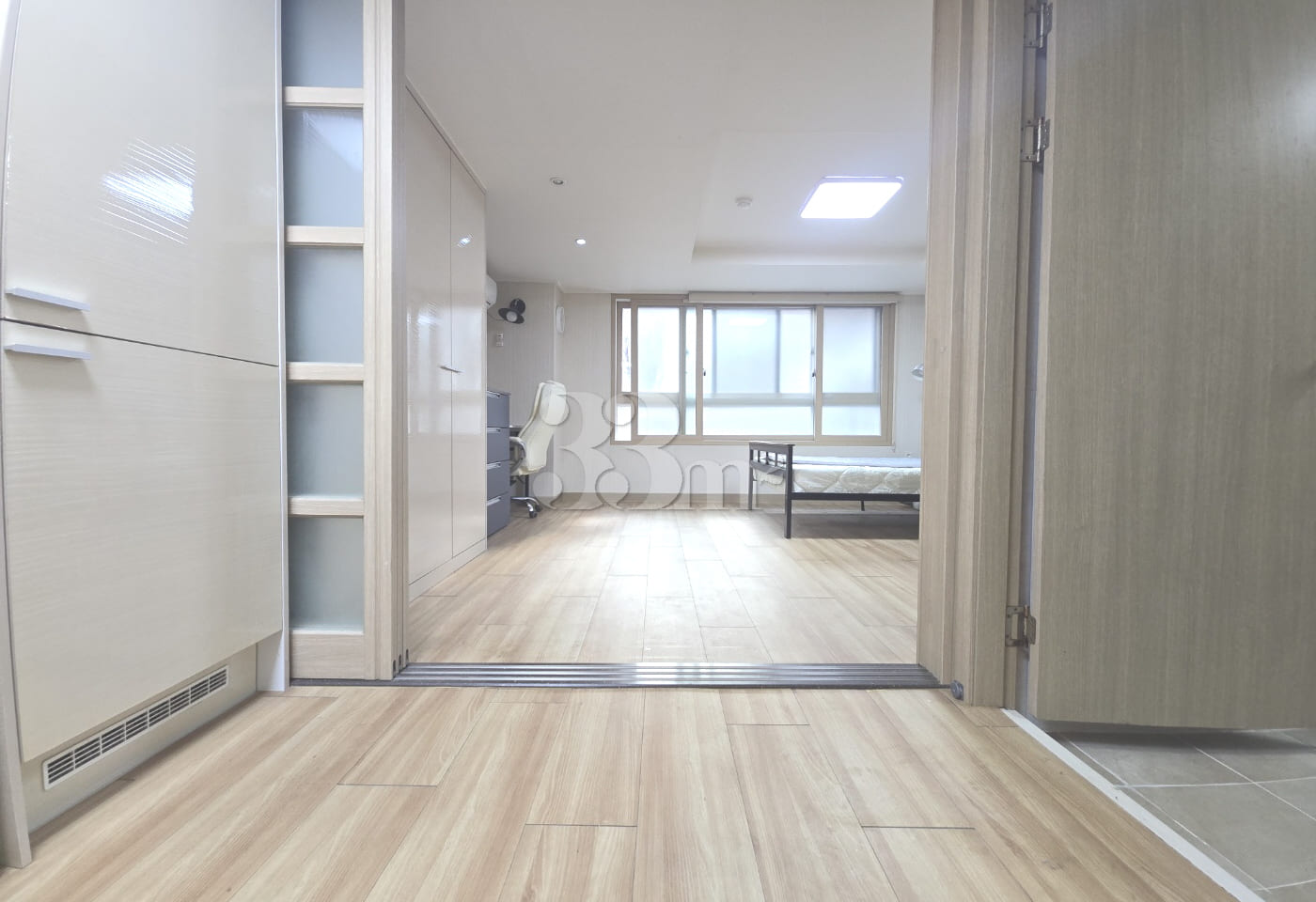 1.5 rooms, 9 pyeong, no parking fee 1th image