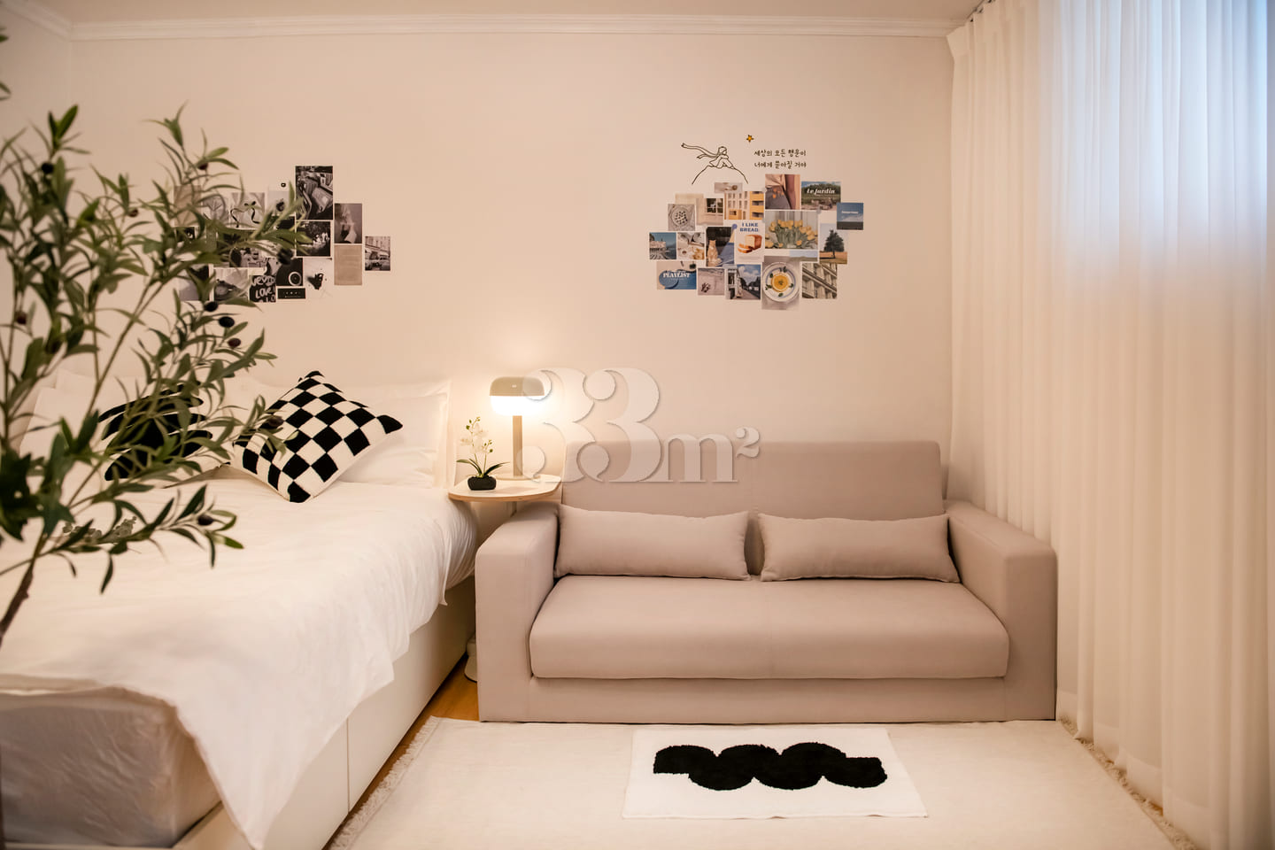 Two-bedroom apartment 5 minutes from Hongik U 1th image