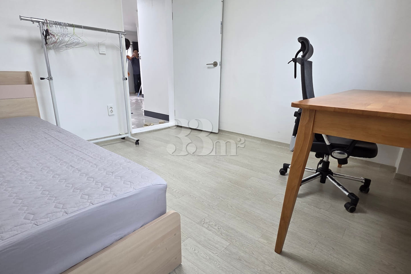 ♡ 5 min from Junggok Station / 3 rooms / Full 2th image