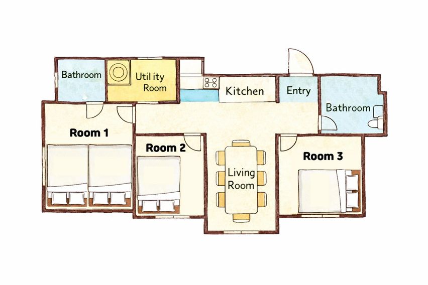 개인룸/신축/역1분 5번째 이미지