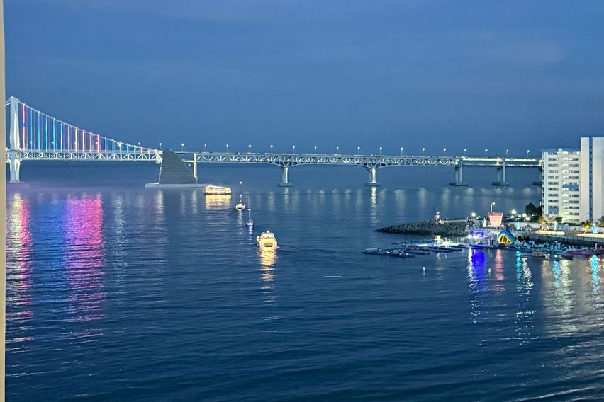 광안리바다를 품고 있는