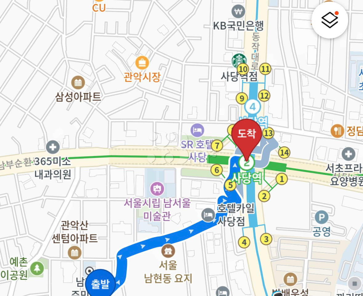 2 minutes from Sadang Station, first-time occ 14th image