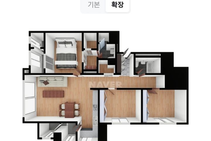 지제역29평3룸아파트 18번째 이미지