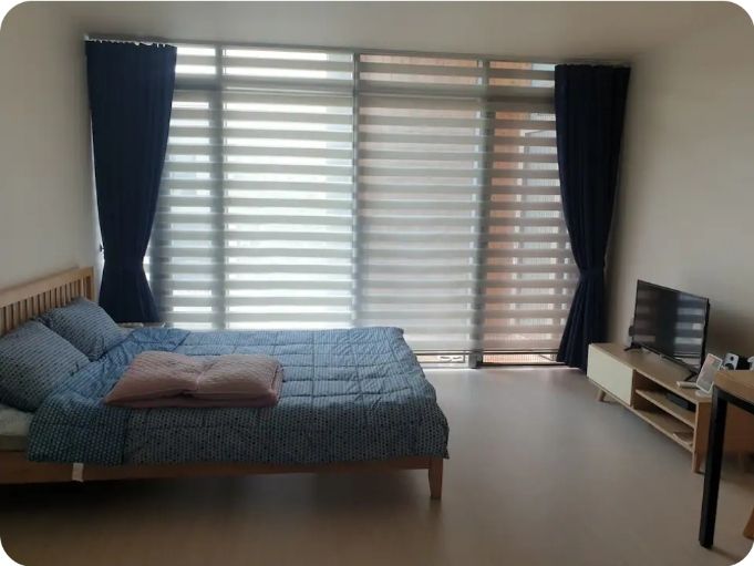 테라스가있는 통유리 방 8번째 이미지