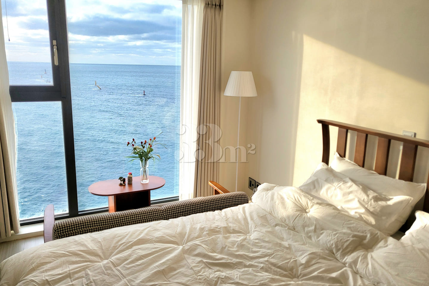 Top floor with a view of the Jeju sea 0th image