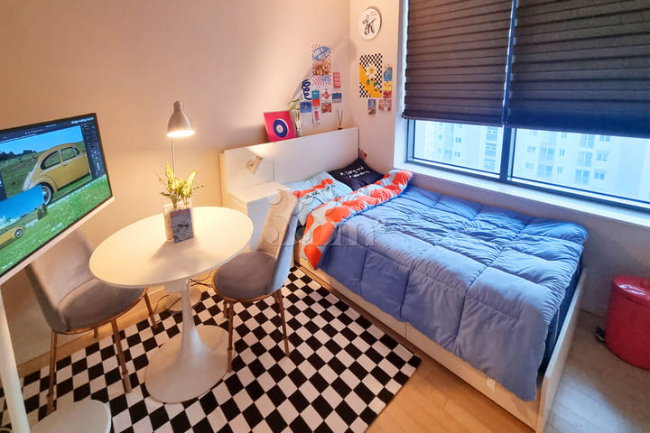 Cozy pop-up style officetel