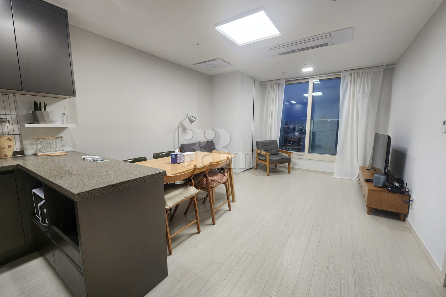 Newly built two-room unit near Sanghyeon Stat 0th image