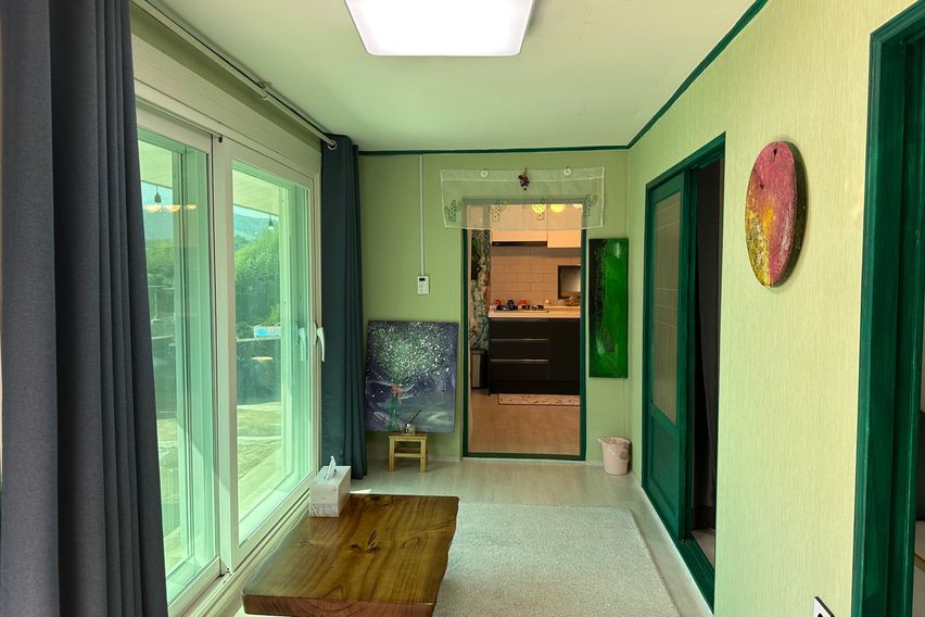 아침햇살 자연가득 하동