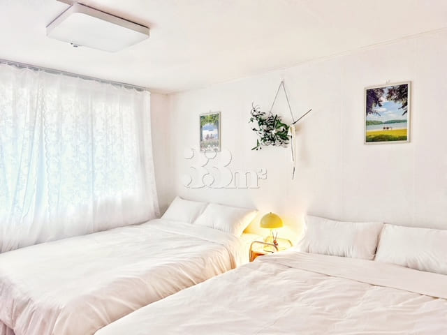 Bongcheon Cozy Accommodation ❤️ 3 Queen Beds 2th image