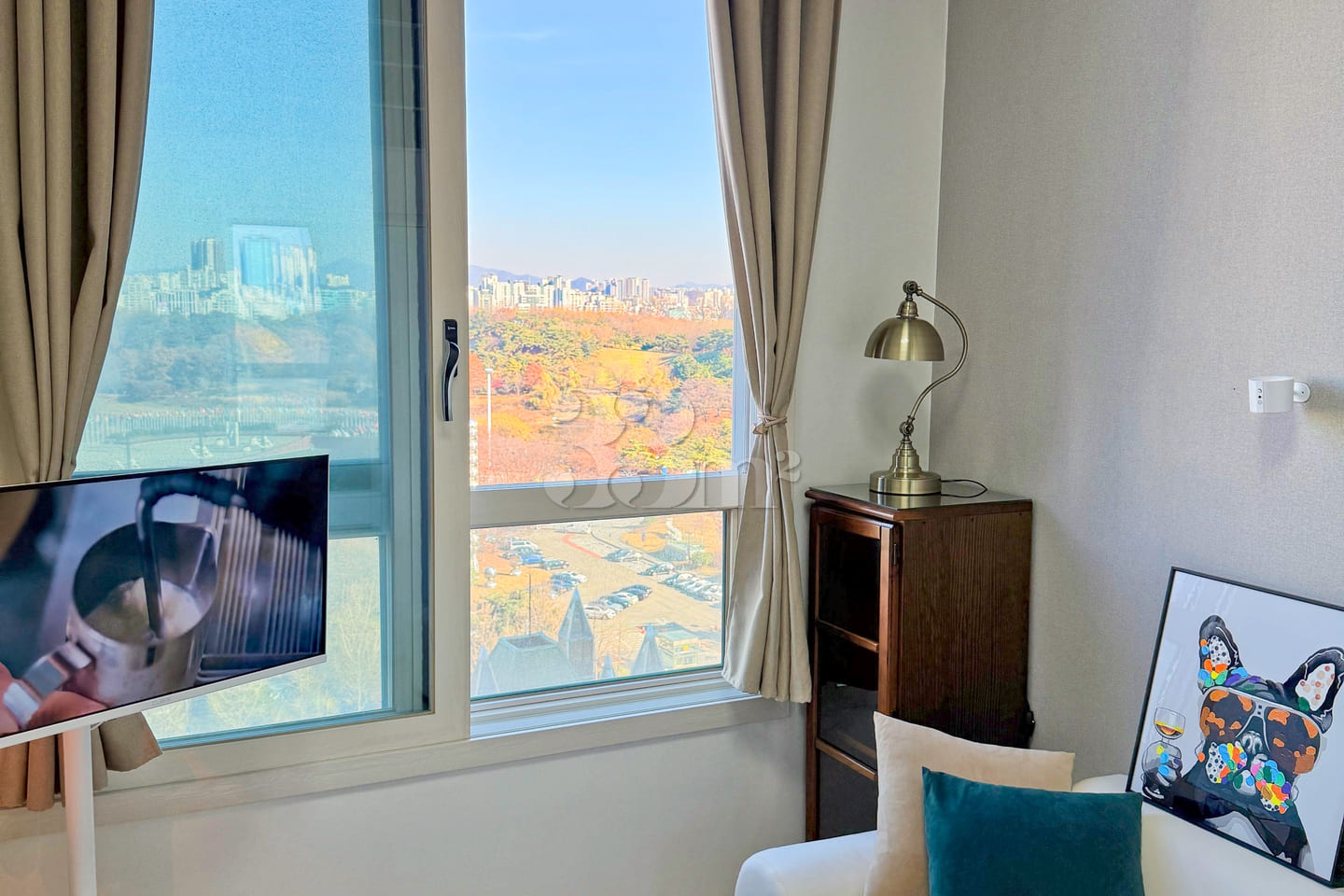 Jamsil 🧡 Neat duplex with Olympic Park view 13th image