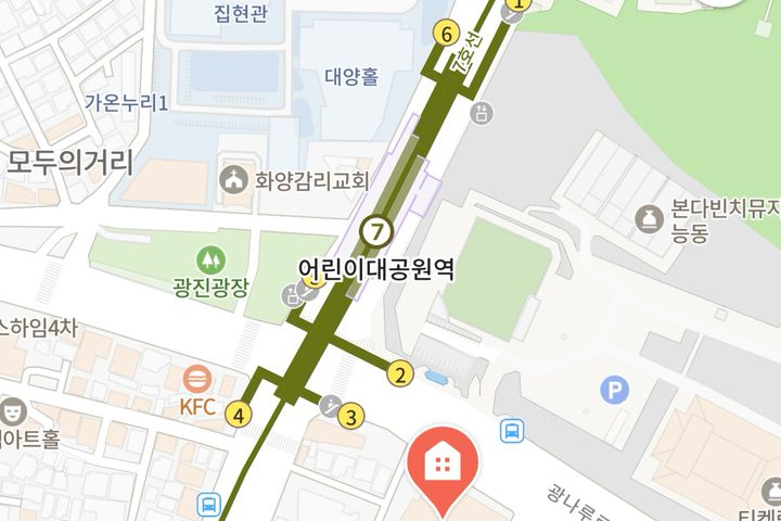 통창뷰🌳•건대•어대공 2번째 이미지