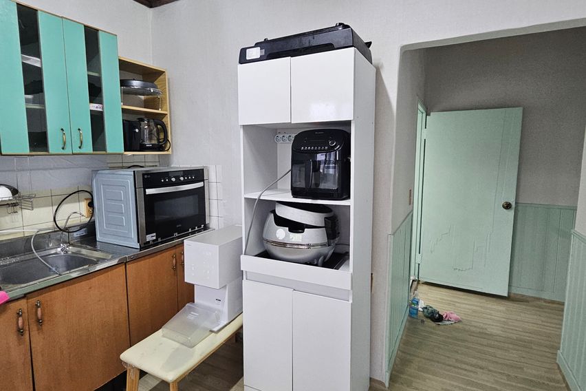 덕하 방2거실침대4개 