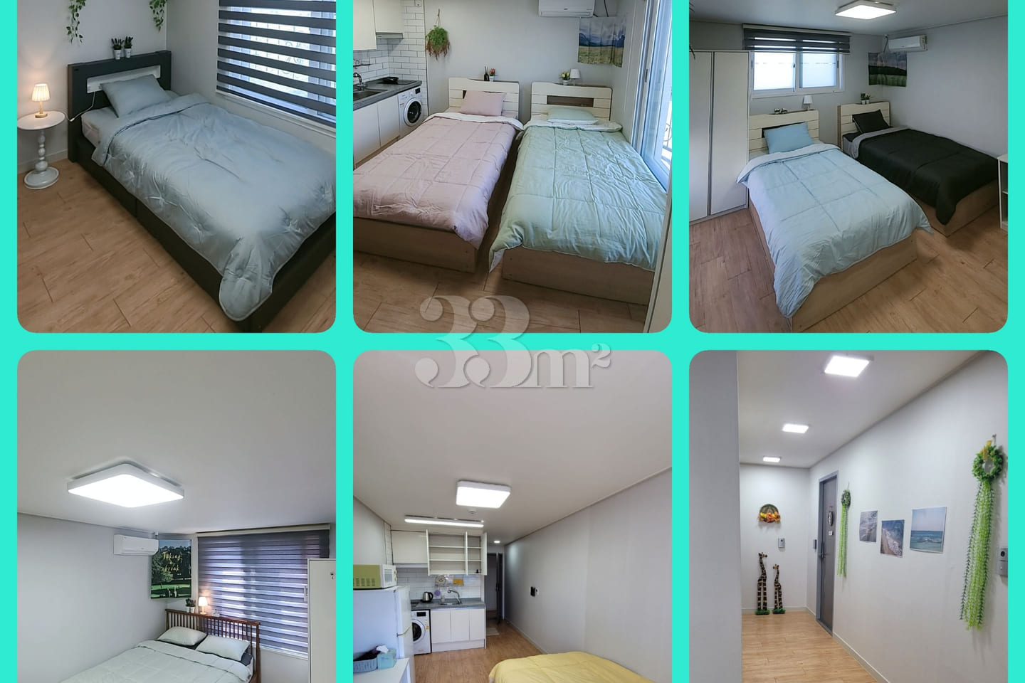 Unseo Station Fully Furnished Twin Room 3th image