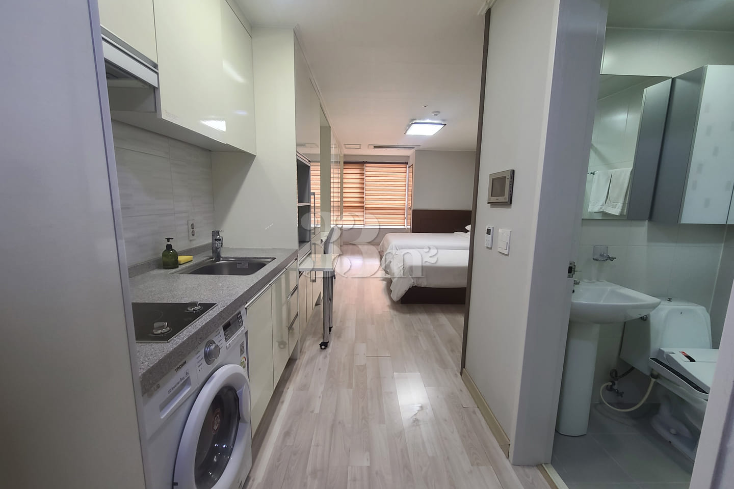 Two-bed officetel, underground parking B 9th image