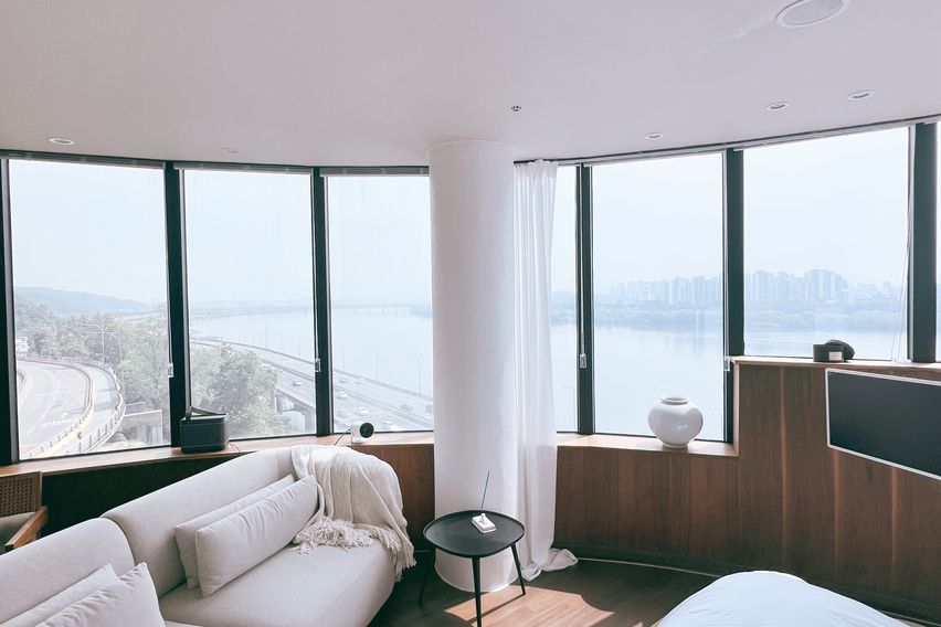 워커힐 한강뷰 파노라마