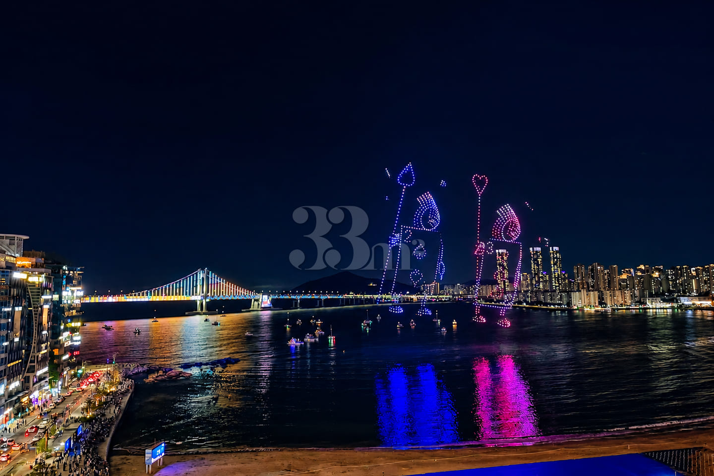 The best spot for the Gwangalli Drone Show ♥️ 11th image