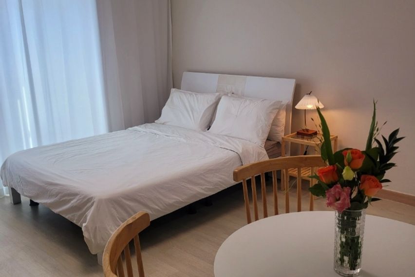 강이 보이는 조용한 곳