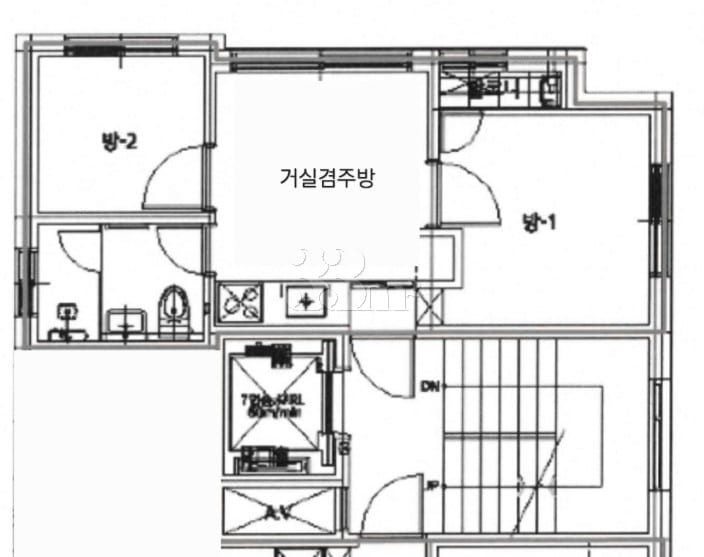 Affordable two-room apartment in Deungchon 14th image