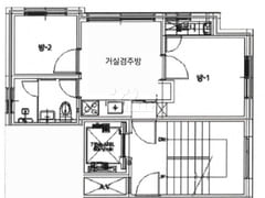 Affordable two-room apartment in Deungchon 14th image