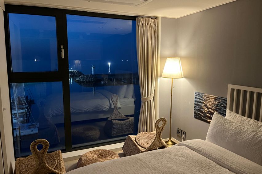 제주바다 조용한 숙소