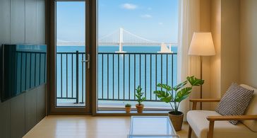 부산광안리 비치 오션뷰 방 이미지