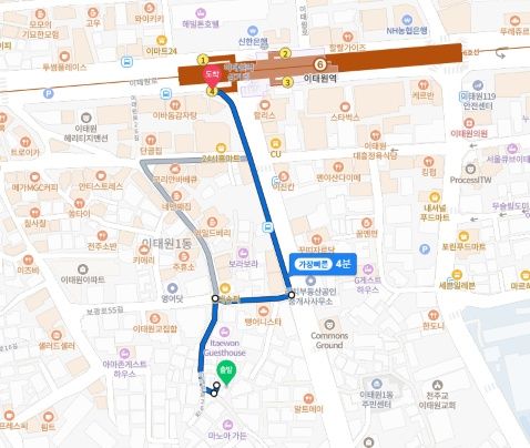 이태원역4분💥퀸침대3