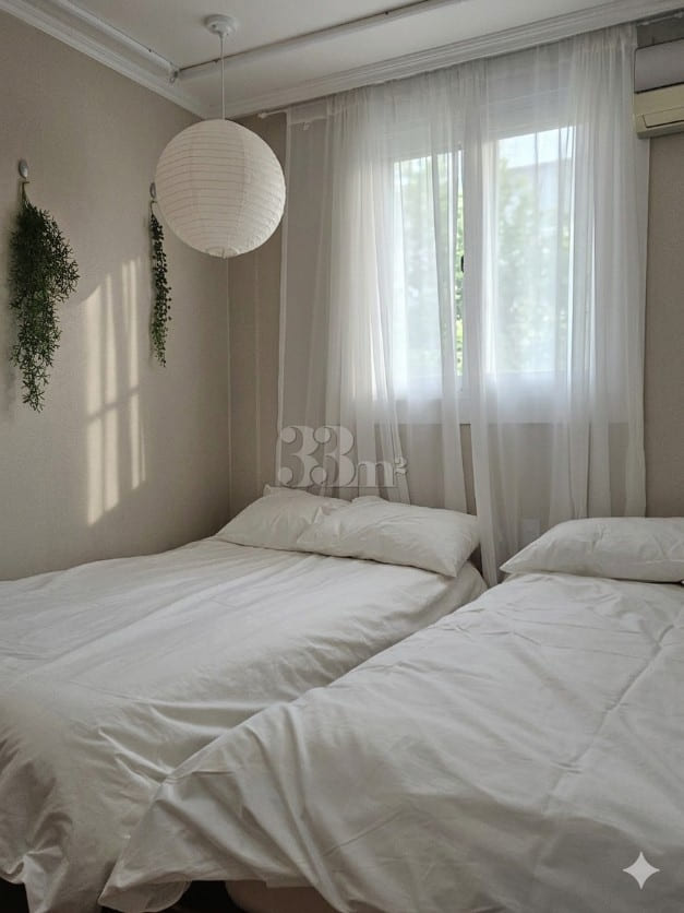 Twin Bed at City Hall Sangmu District 2th image