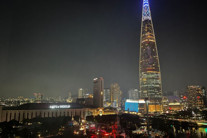 Jamsil Seokchon Lake Tower View 💖 6th image