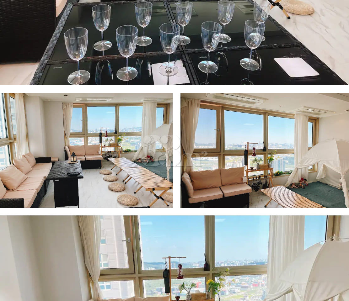 34-pyeong apartment in a large complex in the 0th image