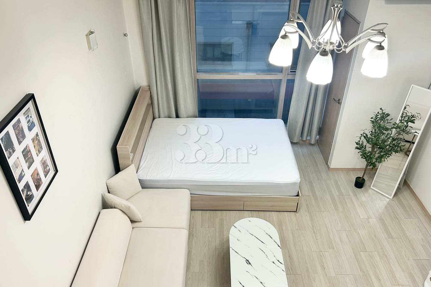 Two-bedroom duplex with a connecting path to  1th image
