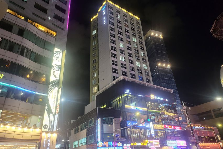 광안리해수욕장 바로앞