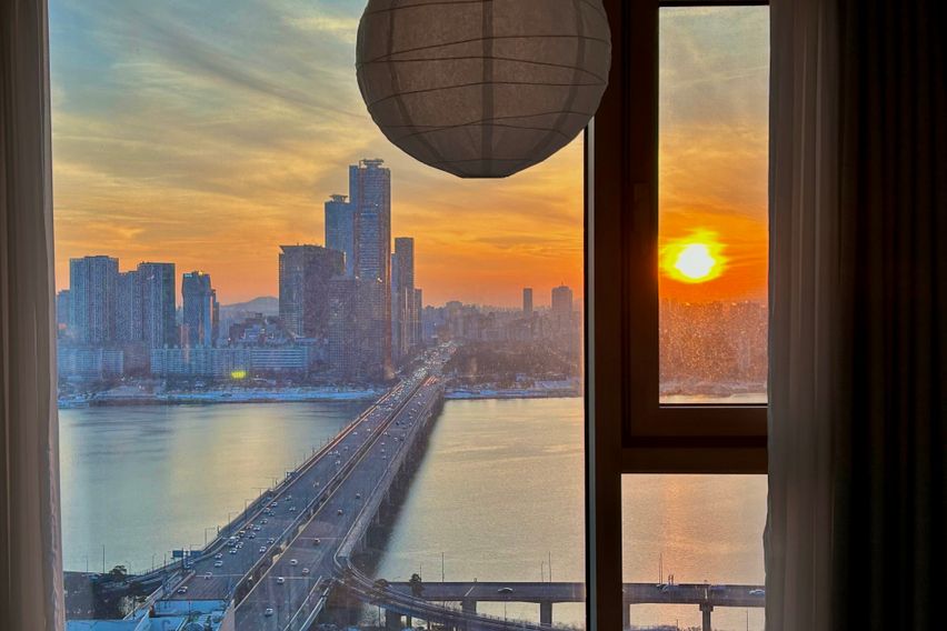 한강뷰 마포역과 연결