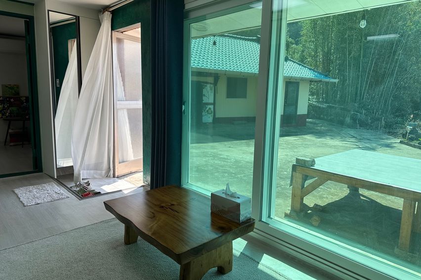 아침햇살 자연가득 하동