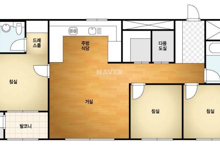 범어동 방3, 욕실2 13번째 이미지