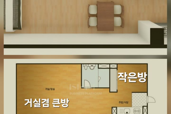 평촌역풀옵14평.침대2 19번째 이미지