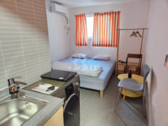 Bright and clean studio room for two 17th image