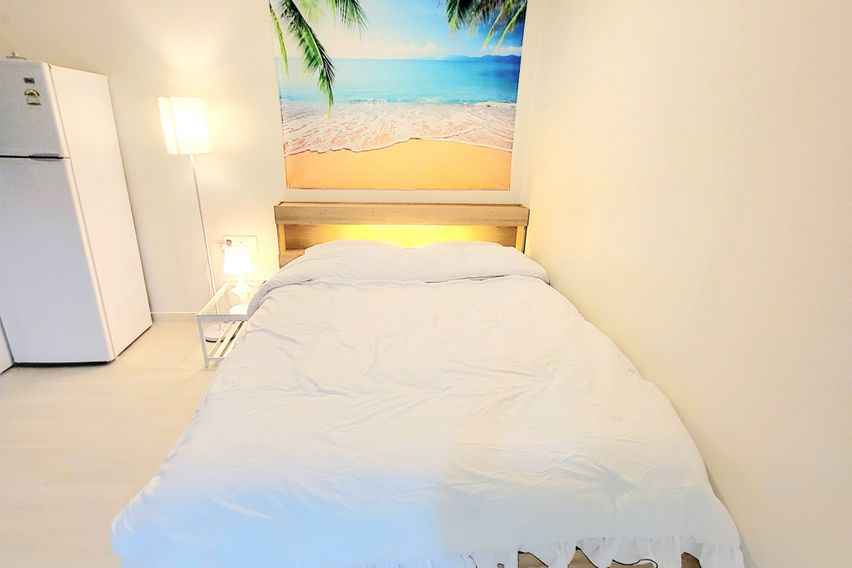 광안역1분퀸침대대형TV