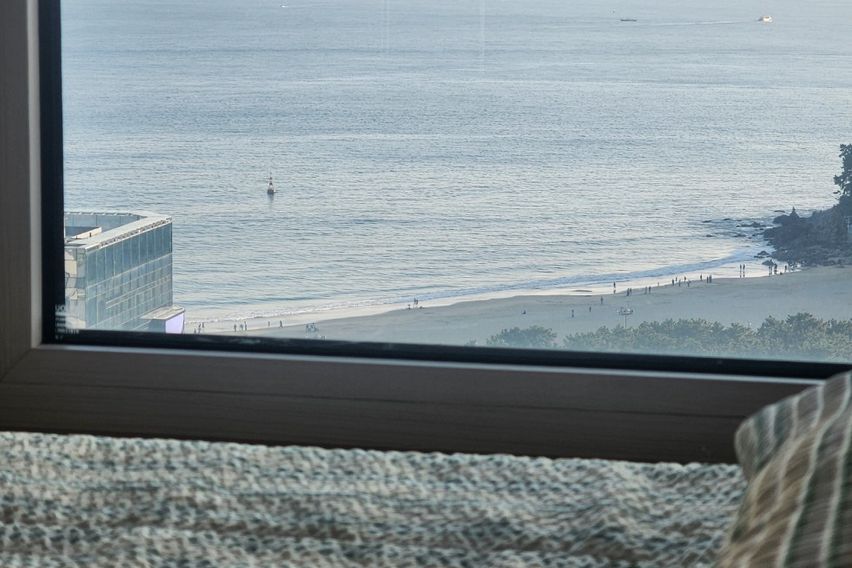 ♧2분♧부산해운대바다~