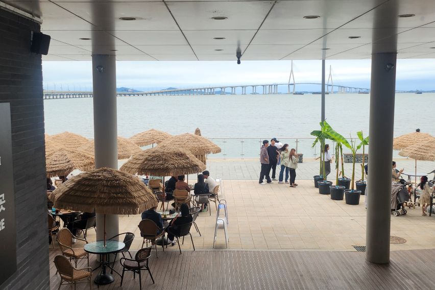 송도 예쁜 까페 바다뷰