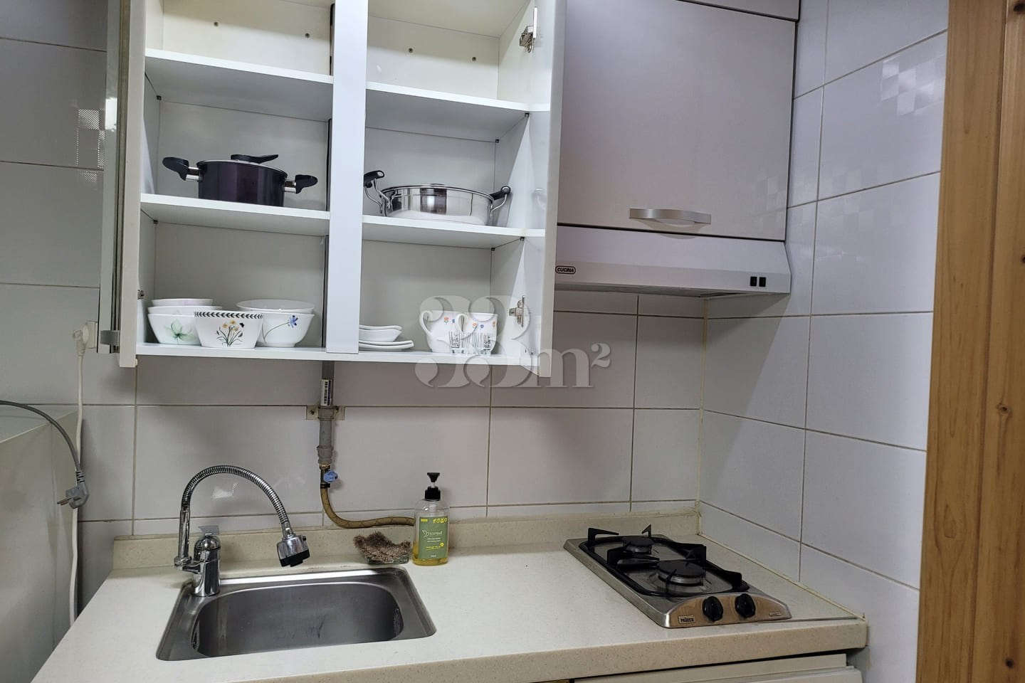 Fully furnished studio apartment on the 4th f 2th image
