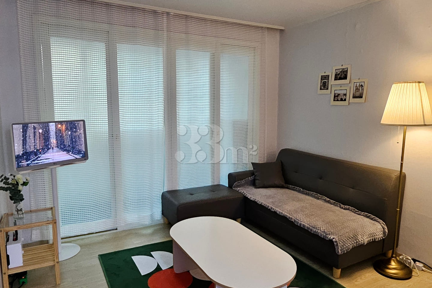 Spacious two-room apartment with full options 0th image