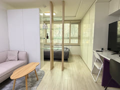 Cozy studio apartment with a separate room 0th image