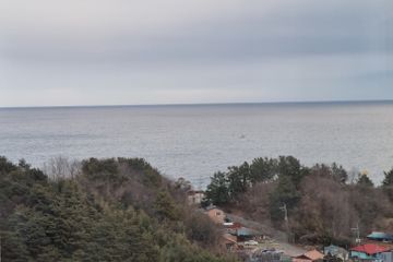 사천해변앞 신축아파트
