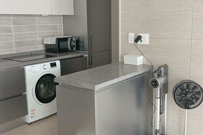 호수뷰 거실 방 분리