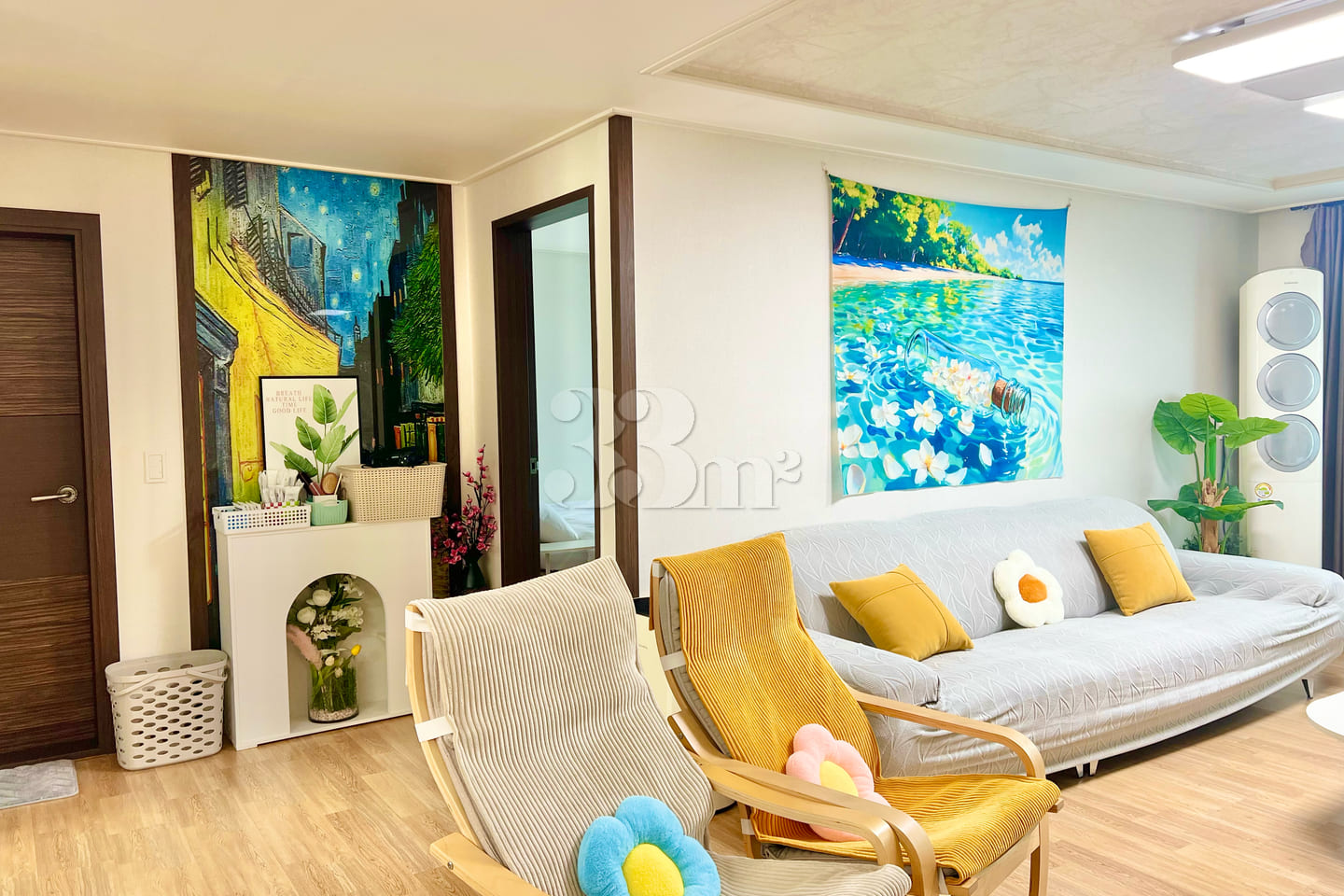 3-Room Home Adjacent to a Park in Samsan, Uls 17th image
