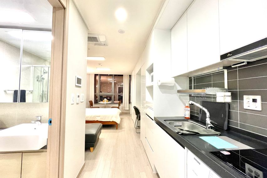 송도역세권 넓은풀옵션룸