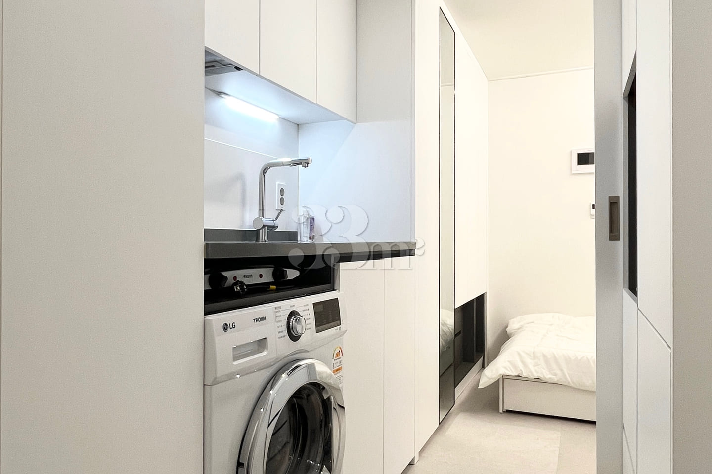 One-bedroom apartment with a separate room, 3 15th image