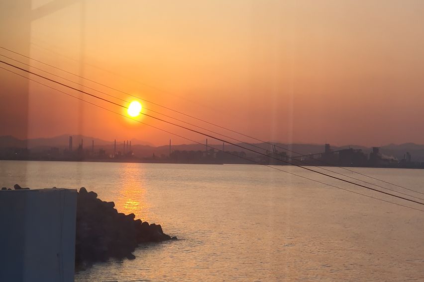 포항 연오랑세오녀해변가