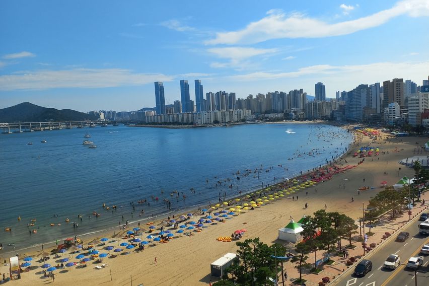 부산 광안리해변 오션뷰